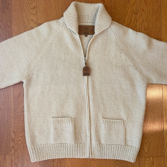 Supreme Box Logo Cowichan Sweater, Large - Picture 2 of 7